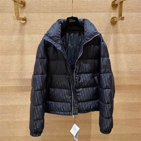 dior jacke dünn|Dior down jacket black.